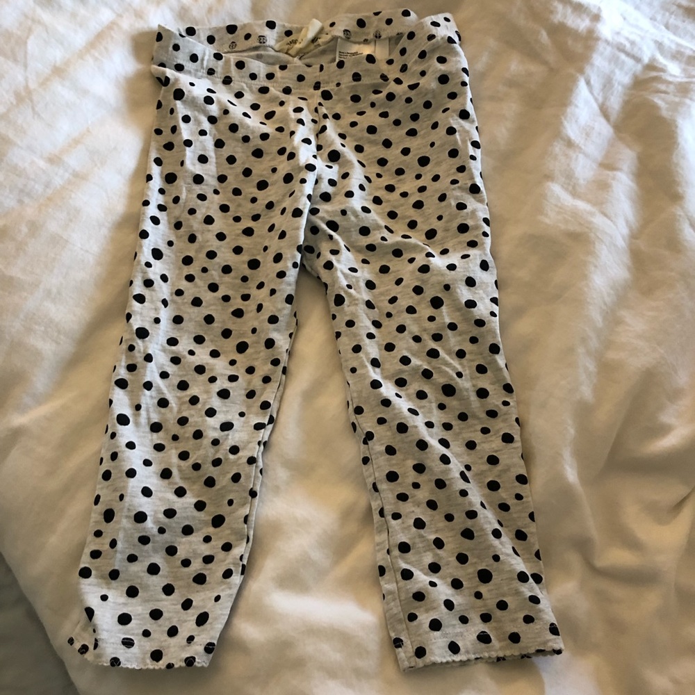 Girls spotted leggings